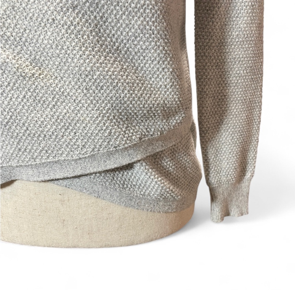 Madewell Gray Green Cotton Knit Crewneck Sweater Womens XS - Picture 3 of 8